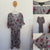 Autograph stripe floral belted dress Sz 16 as new