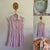 Marks & Spencer pink metallic spot dress Sz 11-12 NWOT