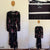 City Chic l/s black floral wrap dress Sz XXS 12 NWOT
