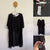 Taking Shape black chiffon layering top Sz 18-20 RRP $129.99 NWT