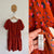 Next terracotta animal print romper Sz 12 as new (looks unworn)