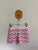 Seed Teen pink/white crochet shorts Sz 10 NWOT