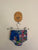 Ralph Lauren blue floral dress & bloomers outfit Sz 12m EUC worn once, no belt