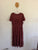 Salty Crush Amy rust midi pocket dress Sz 20 but best fit 18 imo RRP $129.99 NWT