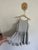 Paper Wings vinty stripe bustle top Sz 7 EEUC