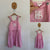 Seed pink stripe denim pinnie Sz 9 as new