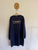 Tommy Hilfiger l/s blue fleece jumper dress Sz 14 as new worn once