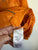 Gucci GG orange hooded raincoat jacket Sz 8 EEUC - only worn a few times