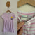 Peter Alexander stripe pj romper Sz 8 GUC