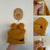Country Road mustard beanie fit to size 5 EUC