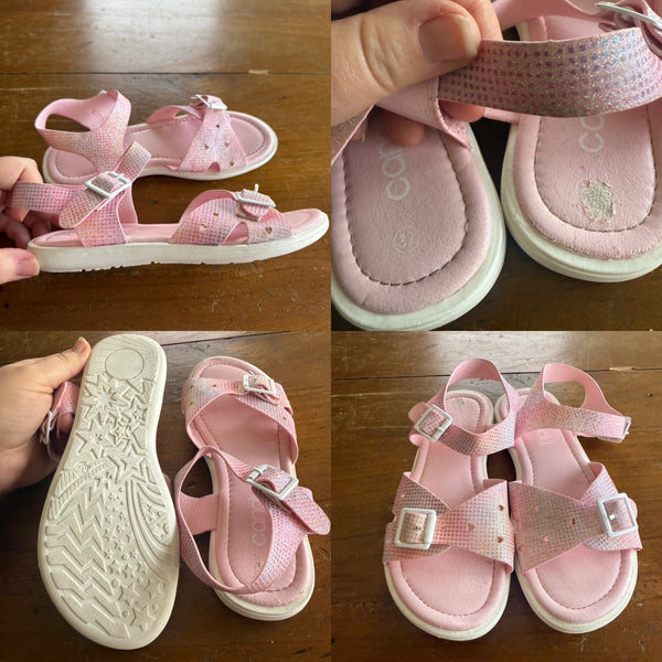 Candy sandals Sz 32 VGUC