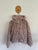 Country Road pink leopard print hooded jacket Sz 8-9 EEUC