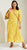 Sara mustard ruffle wrap dress Sz 16 RRP $149.99 NWT