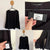Portmans l/s black fluted sleeve top Sz 12 RRP $69.99 NWT