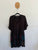 Taking Shape black embroidered tunic Sz 14-16 EUC