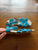 Saltwater blue sandals Sz 2 youth VGUC