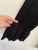 Estelle l/s black flair sleeve top Sz M (plus size) EUC worn twice