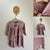 Eeni Meeni Miini Moh l/s stripe tiered dress Sz 1 as new