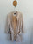 Autograph cream suede-look jacket Sz 20 as new