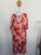 Sara multi colour tiered dress Sz 18 worn once, small mark on neckline as pictured