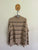 Katie’s tan stripe knit jumper Sz XL RRP $79.99 NWT
