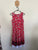 Rockmans multi-print midi dress Sz 8 NWOT