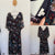 BeMe black floral dress Sz 16 EUC worn twice