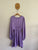 Country Road l/s dark lilac spot dress Sz 14 RRP $119 as new