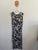 Autograph black/white floral dress Sz 16 EUC worn twice