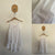 Paper Wings white broderie bustle dress Sz 8 as new, small line on the lining but not noticeable when worn