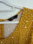 Sara mustard spot dress Sz 18 as new, worn once