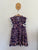 Zimmermann purple paisley dress Sz 10 as new