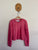 Adidas pink jumper Sz 9-10 as new