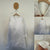 Brand unknown l/s white flower dress Sz 10 as new but play due to mark on hem as pictured