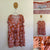 Honey + Stone terracotta floral dress Sz XXL 18 NWOT