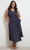 Autograph navy spot sleeveless pocket dress Sz 18 as new worn once