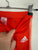 Adidas red/orange leggings Sz 5-6 NWOT