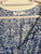 Salty Crush blue Baxter 3/4 sleeve tiered dress with ric rac splicing Sz 20 as new (washed only)