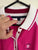 Tommy Hilfiger pink/white polo shirt Sz XL as new