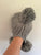 JHC grey chunky knit beanie One Size as new