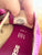 Converse dark pink sneakers Sz 7US, 5UK 38EU EUC