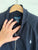 Polo Ralph Lauren navy jacket Sz 16-18 but best fit 12-14 imo EEUC
