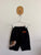 Roberto Cavalli 2pc hoodie and shorts set Sz 6 EUC