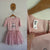 Hux pink bunny tulle dress Sz 8 as new