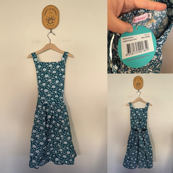 Coco & Ginger pomme pinafore Sz 10 NWOT