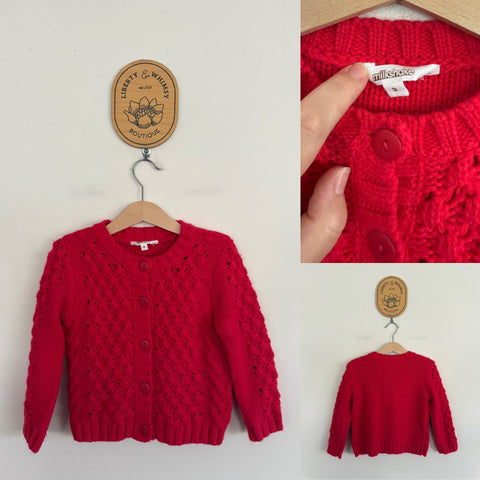 Milkshake knit cardigan Sz 3 as new