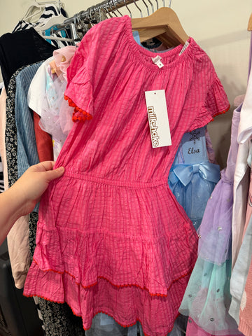 Milkshake pink dress Sz 8 NWT