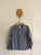 Country Road blue/white check shirt Sz 5 EEUC