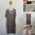 Sara fawn spot pocket dress Sz 16 EUC worn twice