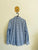 Blaq blue & grey gingham shirt Sz 39/40 as new